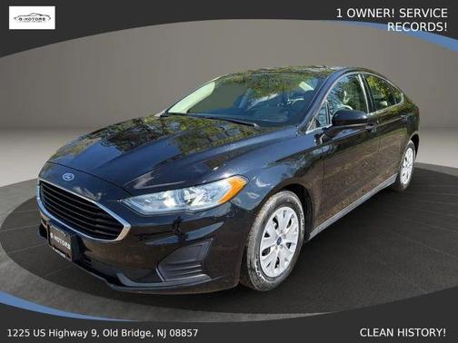 Black 2020 Ford Fusion S