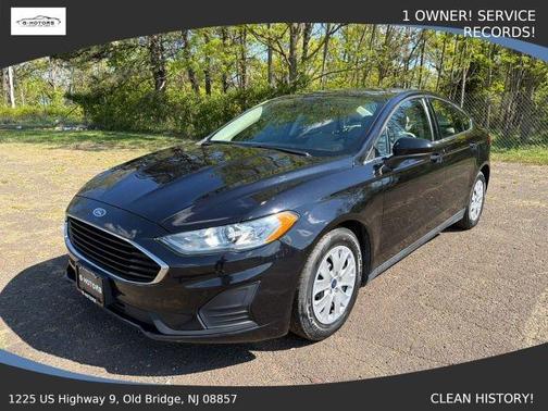 Black 2020 Ford Fusion S