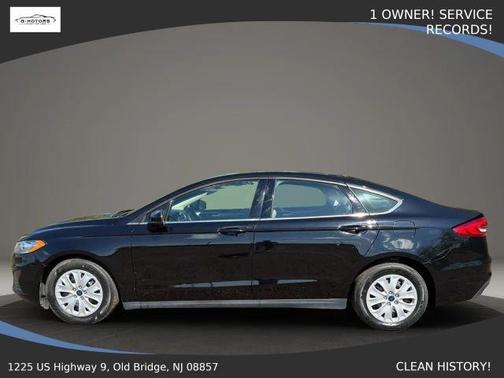 Black 2020 Ford Fusion S