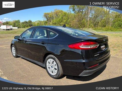 Black 2020 Ford Fusion S