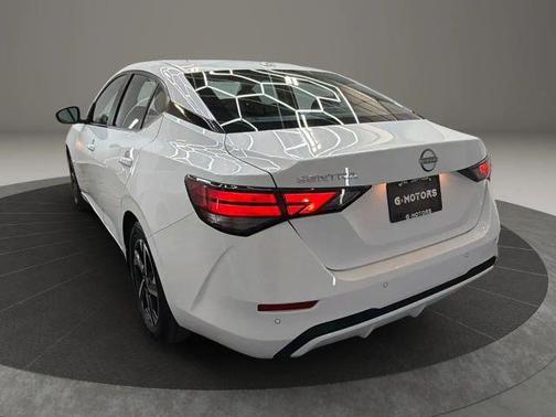 Cloud White 2025 Nissan Sentra SV