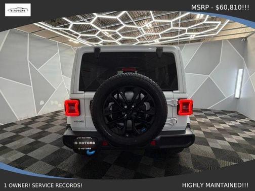 White 2023 Jeep Wrangler 4xe Sahara
