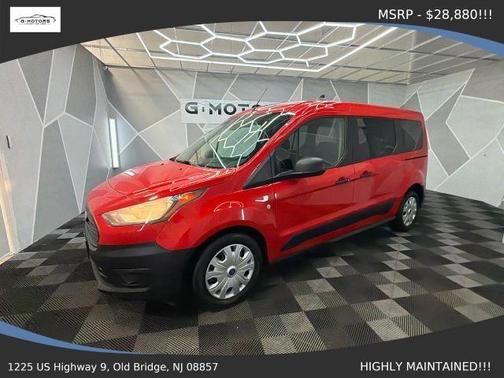 Red 2020 Ford Transit Connect XL