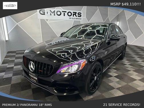 Black 2017 Mercedes-Benz C-Class C 300 4MATIC