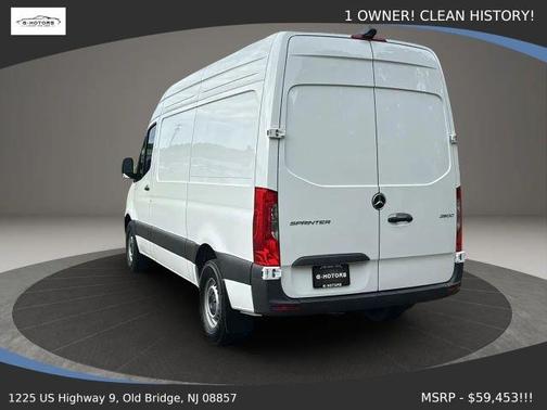 White 2025 Mercedes-Benz Sprinter 2500 ROOF W/144 WB