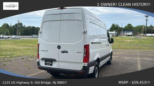 White 2025 Mercedes-Benz Sprinter 2500 ROOF W/144 WB