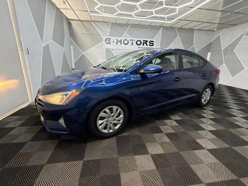 Blue 2019 Hyundai ELANTRA SE