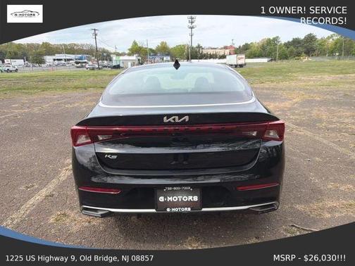 Black 2022 Kia K5 LXS
