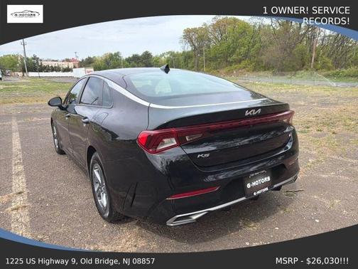 Black 2022 Kia K5 LXS