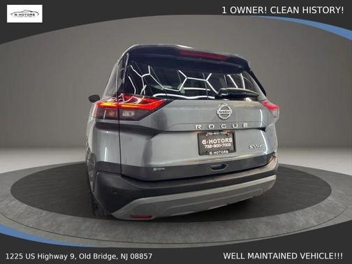 Gray 2021 Nissan Rogue SV