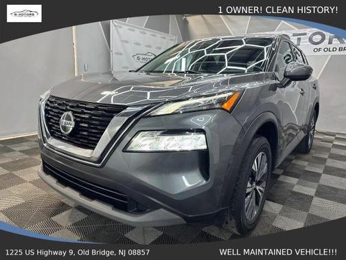 Gray 2021 Nissan Rogue SV
