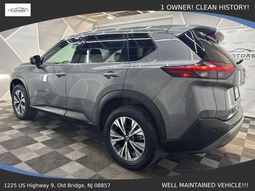 Gray 2021 Nissan Rogue SV