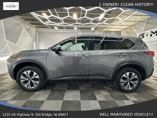 Gray 2021 Nissan Rogue SV