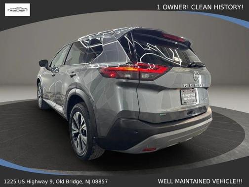 Gray 2021 Nissan Rogue SV
