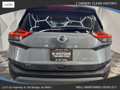 Gray 2021 Nissan Rogue SV