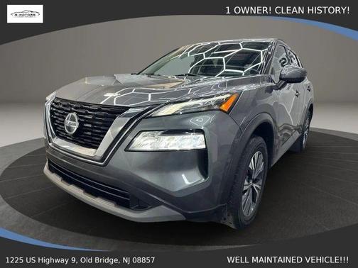 Gray 2021 Nissan Rogue SV