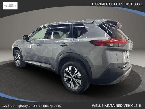 Gray 2021 Nissan Rogue SV