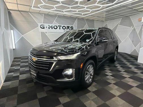 Black 2022 Chevrolet Traverse LT Leather
