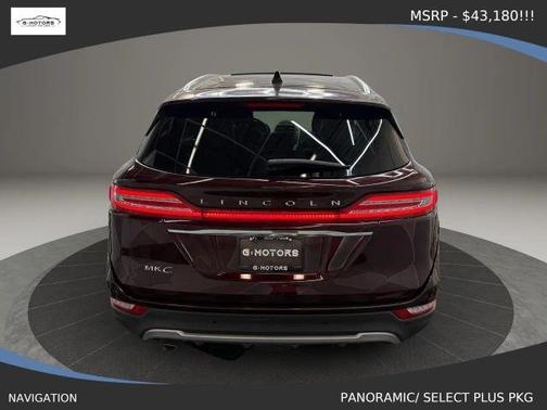 Maroon 2019 Lincoln MKC Select