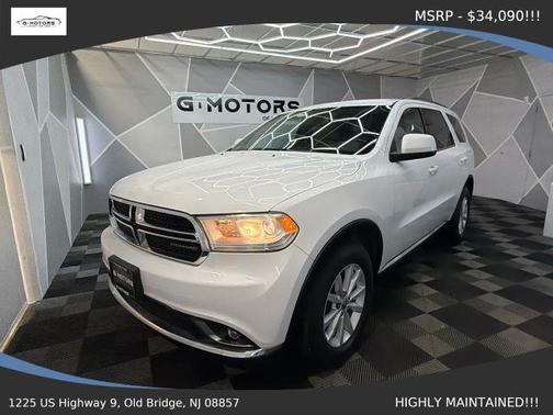 White 2015 Dodge Durango SXT