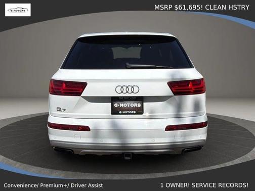 Carrara White 2019 Audi Q7 45 Premium Plus