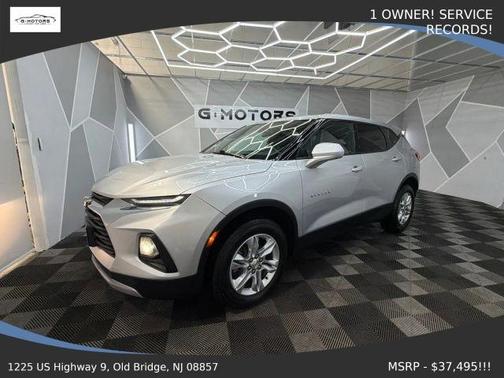 Silver 2022 Chevrolet Blazer 2LT