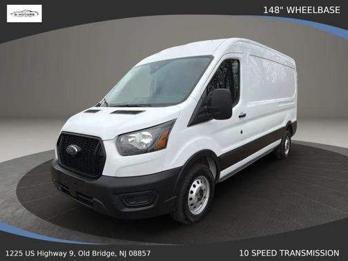 White 2023 Ford Transit-250 ROOF W/LWB