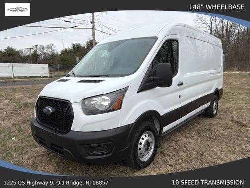 White 2023 Ford Transit-250 ROOF W/LWB