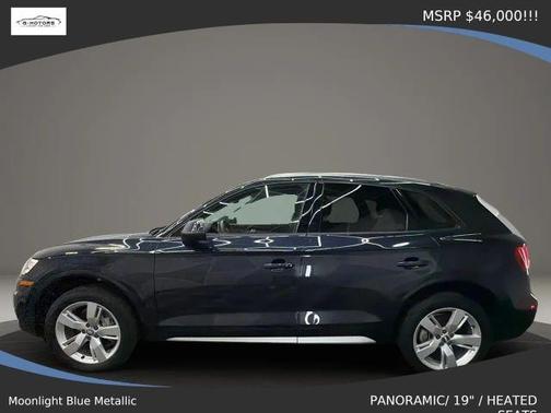Moonlight Blue Metallic 2018 Audi Q5 2.0T Premium