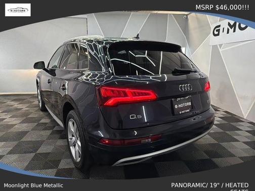 Moonlight Blue Metallic 2018 Audi Q5 2.0T Premium