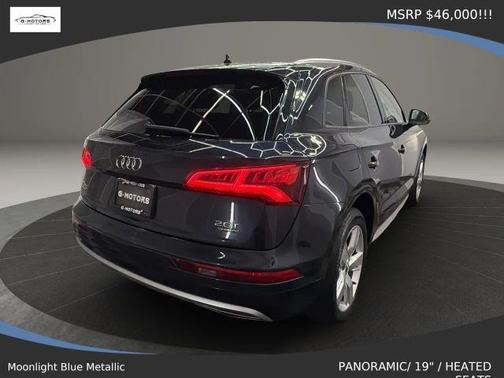 Moonlight Blue Metallic 2018 Audi Q5 2.0T Premium