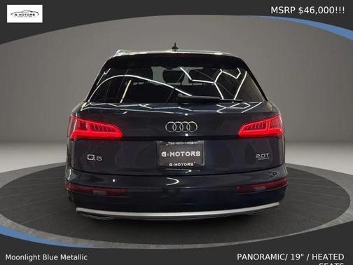 Moonlight Blue Metallic 2018 Audi Q5 2.0T Premium