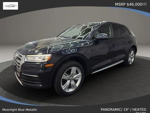 Moonlight Blue Metallic 2018 Audi Q5 2.0T Premium