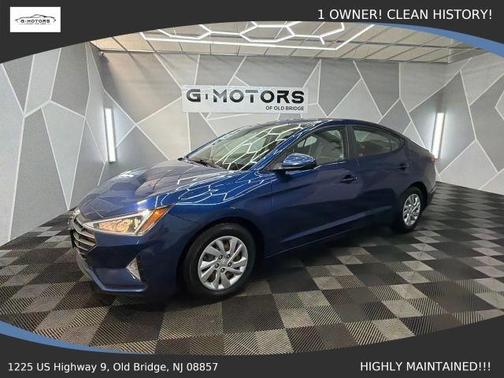 Blue 2020 Hyundai ELANTRA SE