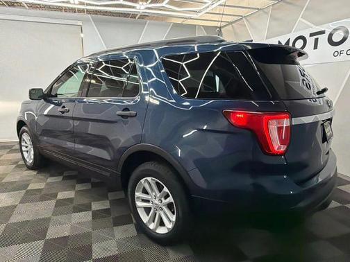 Blue 2017 Ford Explorer Base