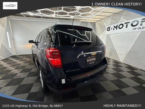 Blue 2017 Chevrolet Equinox LS