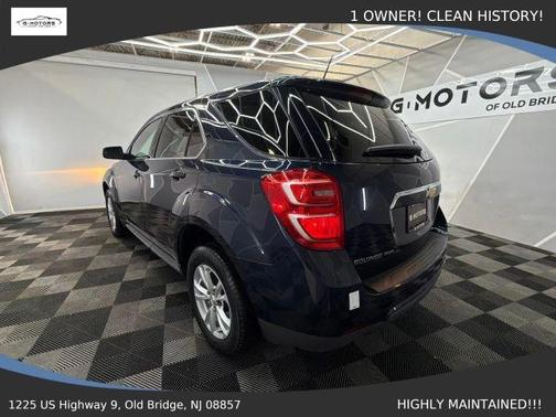 Blue 2017 Chevrolet Equinox LS