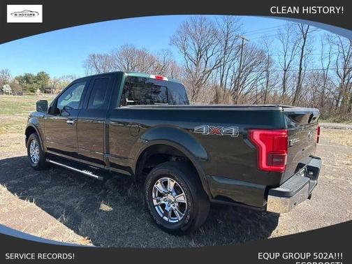 Green 2016 Ford F-150 Lariat