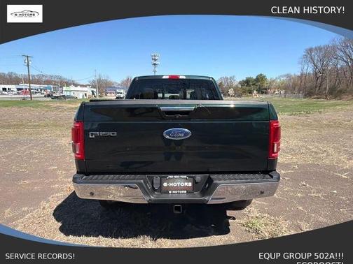 Green 2016 Ford F-150 Lariat