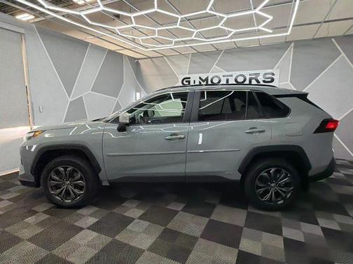 Beige 2023 Toyota RAV4 Hybrid XLE Premium