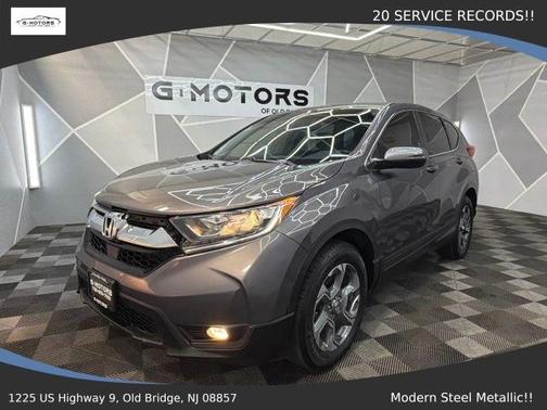 Gray 2018 Honda CR-V EX-L