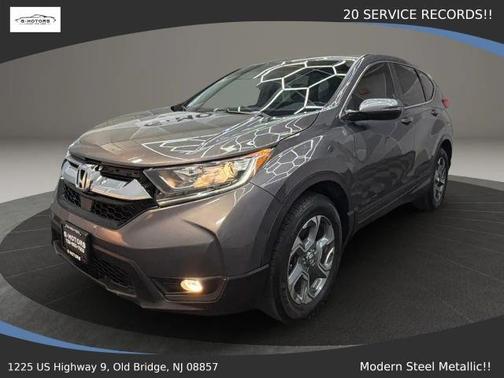 Gray 2018 Honda CR-V EX-L
