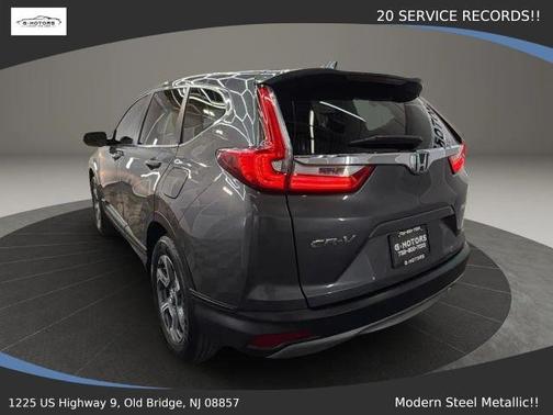 Gray 2018 Honda CR-V EX-L