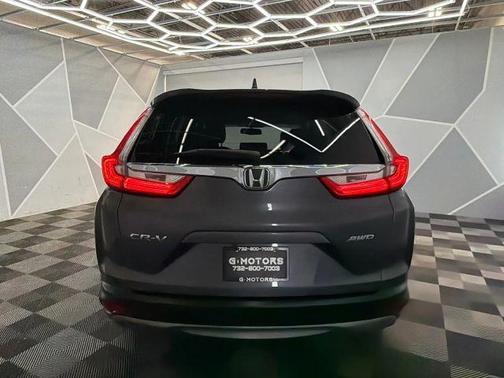 Gray 2018 Honda CR-V EX-L