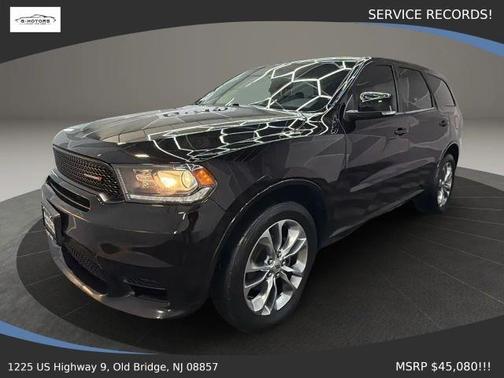 Black 2020 Dodge Durango GT