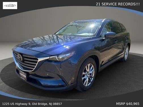 Deep Crystal Blue Mica 2019 Mazda CX-9 Touring