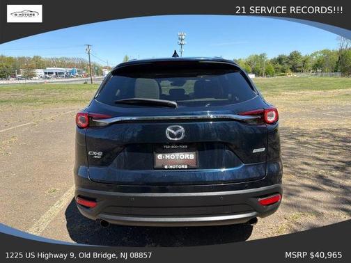 Deep Crystal Blue Mica 2019 Mazda CX-9 Touring