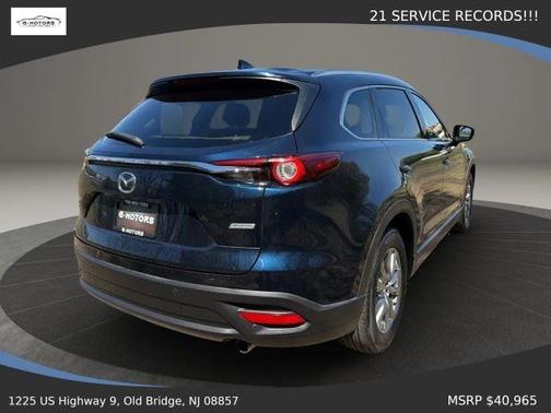 Deep Crystal Blue Mica 2019 Mazda CX-9 Touring