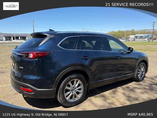 Deep Crystal Blue Mica 2019 Mazda CX-9 Touring