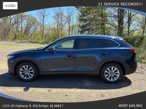 Deep Crystal Blue Mica 2019 Mazda CX-9 Touring